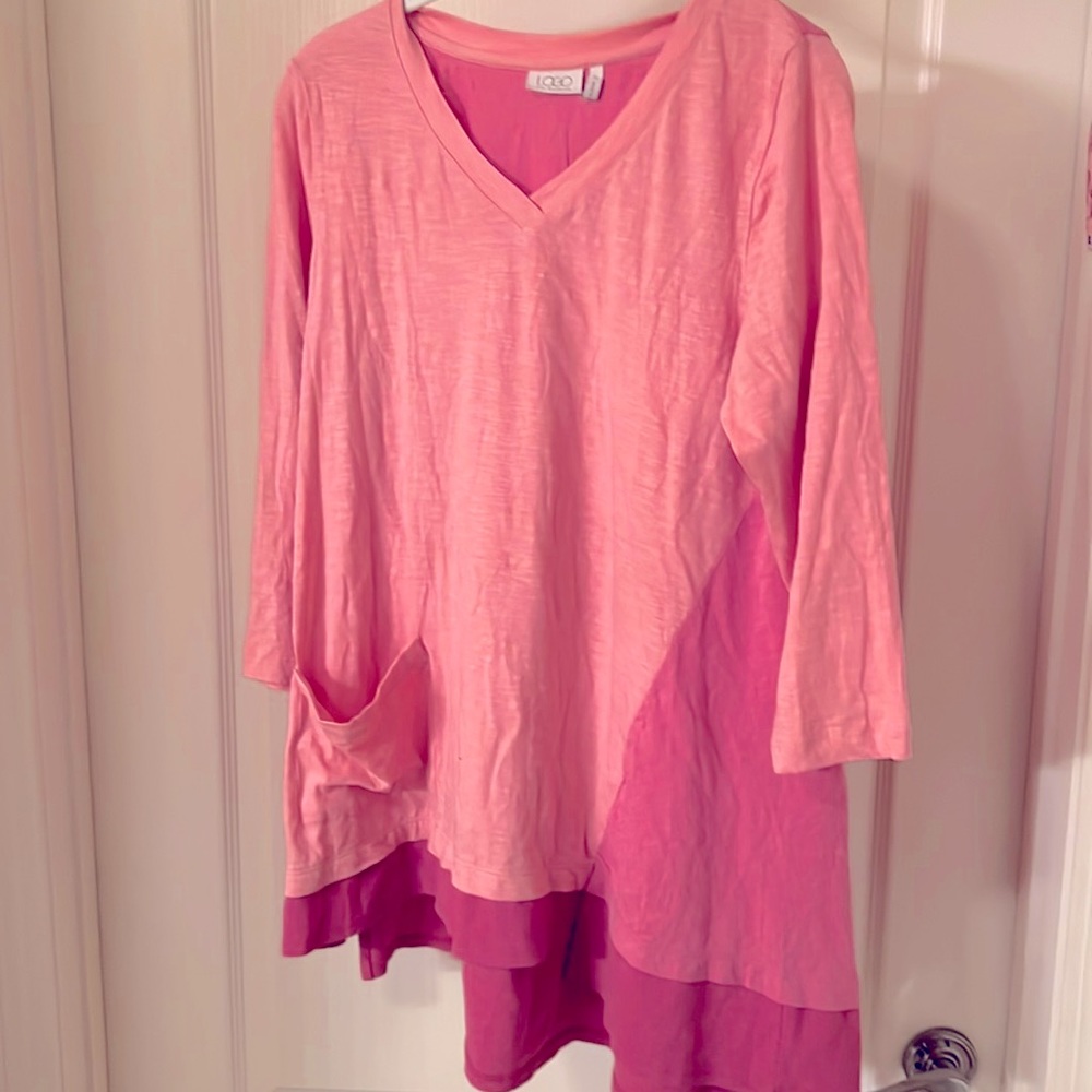 Color Block Blush Tones Size Medium Top *Offers Welcome*